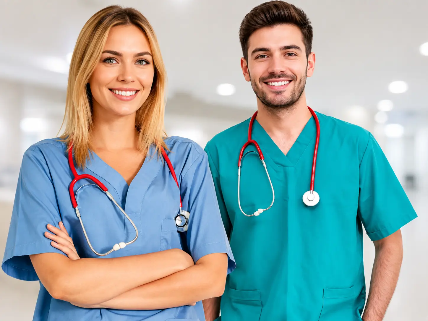 A patient meeting their specialist